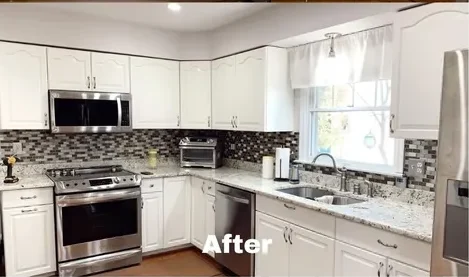 refinished cabinets refinished cabinets