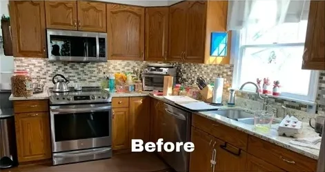 refinished cabinets refinished cabinets